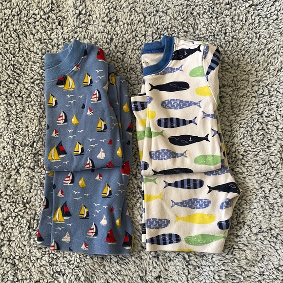 Set of 2 Janie and Jack SS PJs - Picture 1 of 6